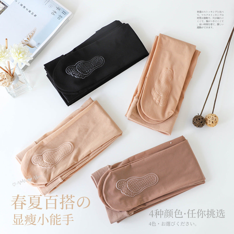 Mask steel stockings women's pantyhose thin anti-hook silicone anti-slip stovepipe socks magic socks leggings