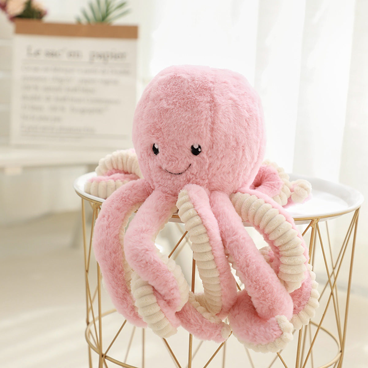 New octopus plush toy octopus doll children?s birthday holiday gift ragdoll plush doll