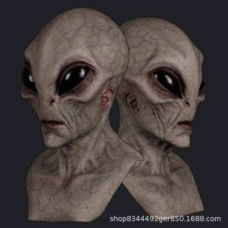Alien Mask Headgear Halloween Horror Headwear Props