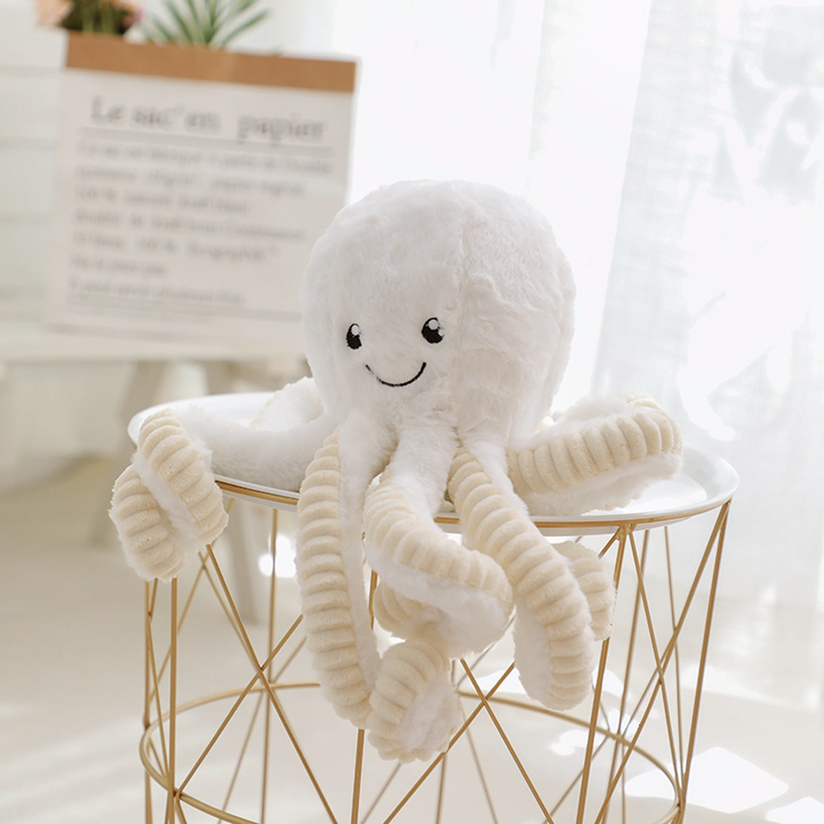 New octopus plush toy octopus doll children?s birthday holiday gift ragdoll plush doll