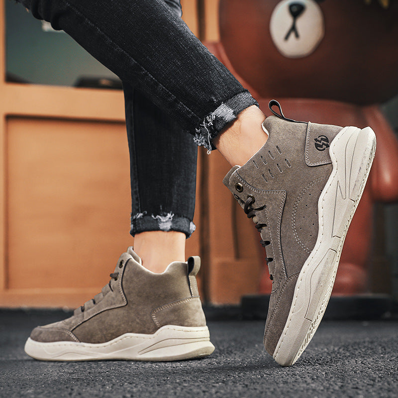 New high-top sneakers trendy casual sports shoes