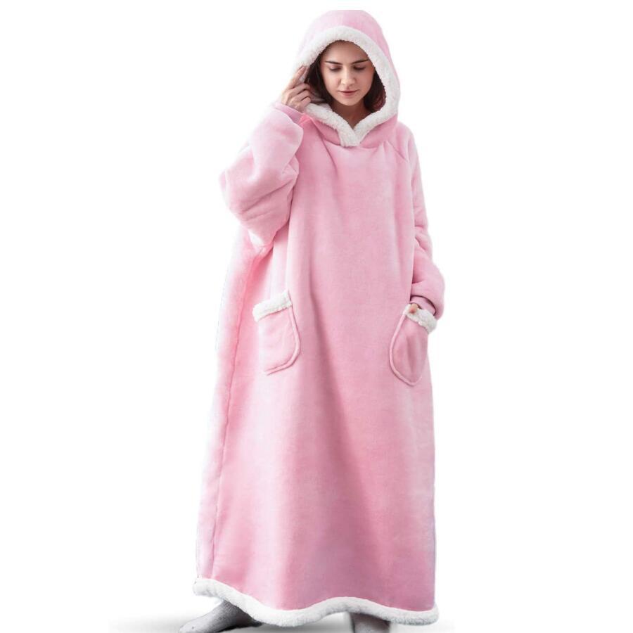 Blanket hooded pullover TV blanket pajamas sweater