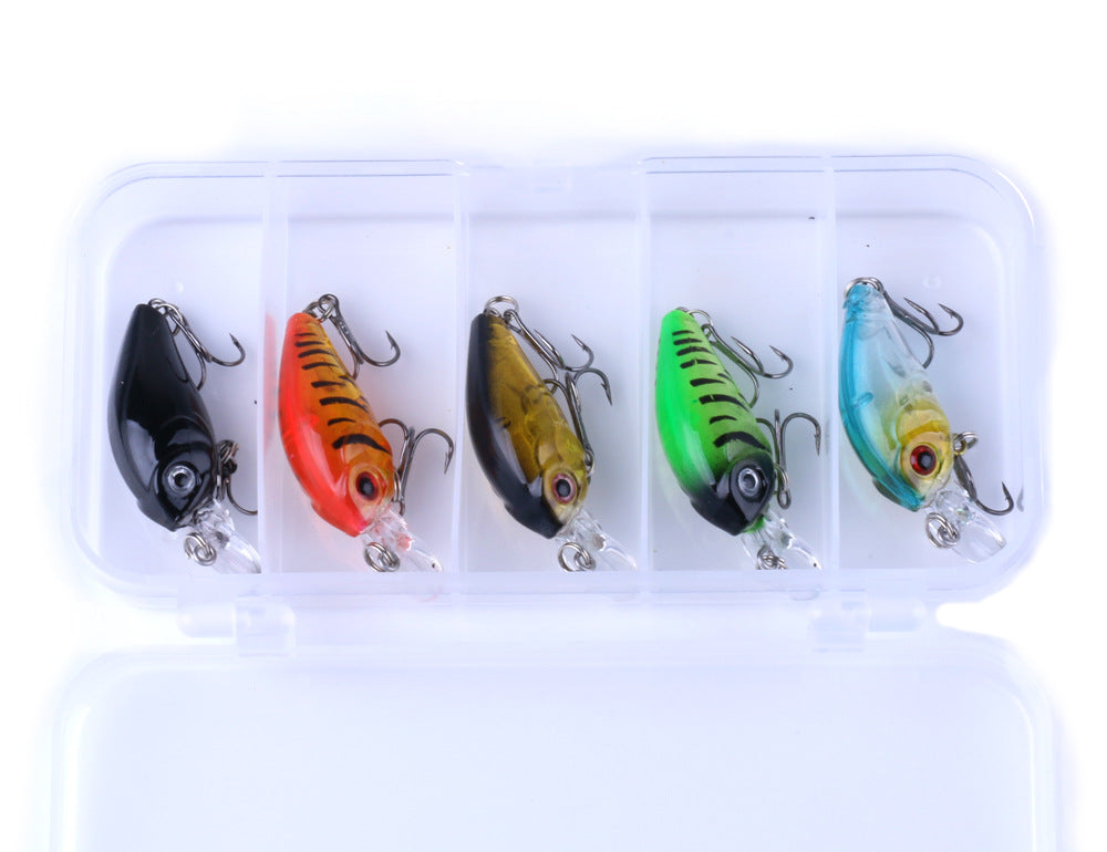 Hengjia rock chubby bait 4G/4.5CM rock lure fake bait bionic hard bait