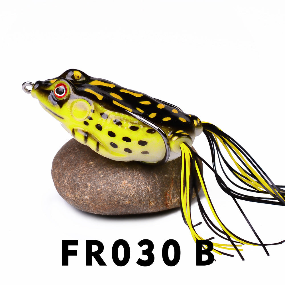 New Lei Frog Luya Fake Bait Simulation Fake Bait Soft Bait Luya Blackfish Bait