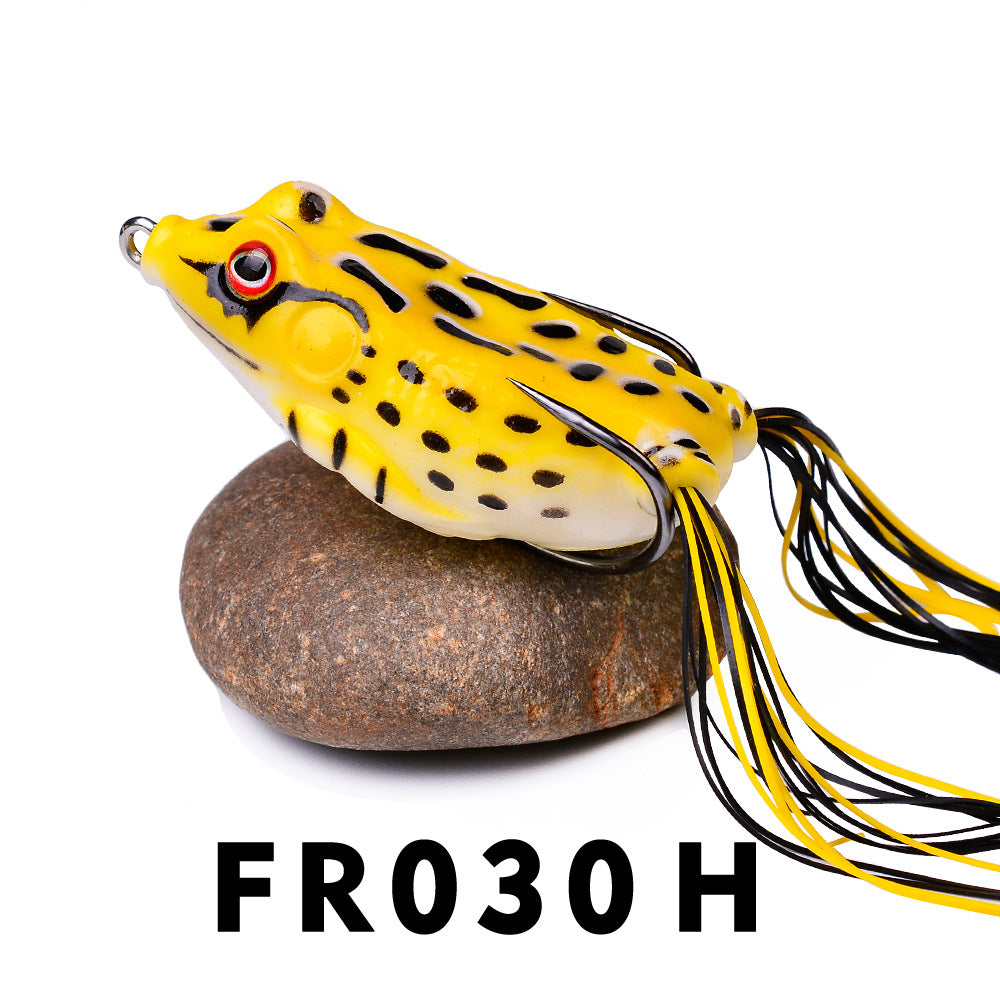 New Lei Frog Luya Fake Bait Simulation Fake Bait Soft Bait Luya Blackfish Bait