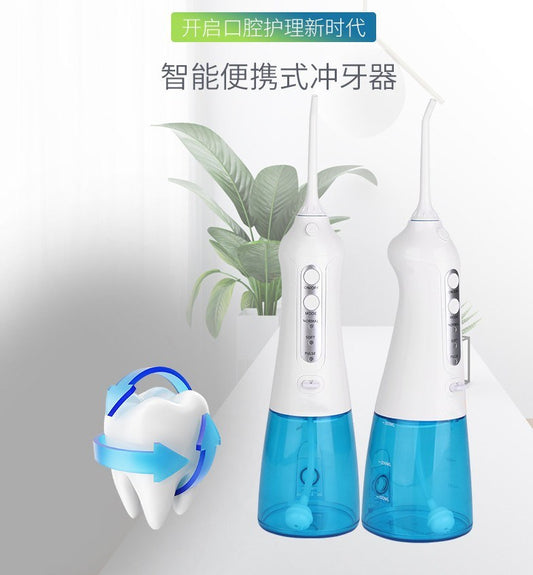 Portable electric tooth cleaner toothbrush rechargeable toothbrush instrument water floss handheld electric tooth cleaner toothbrush