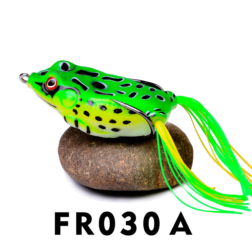 New Lei Frog Luya Fake Bait Simulation Fake Bait Soft Bait Luya Blackfish Bait