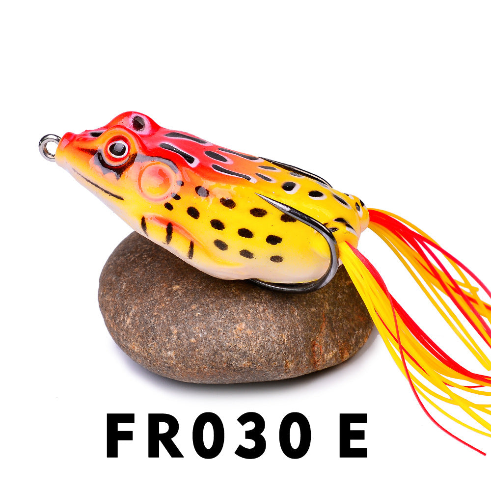 New Lei Frog Luya Fake Bait Simulation Fake Bait Soft Bait Luya Blackfish Bait