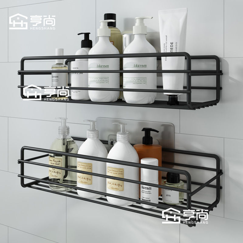 Bathroom toilet kitchen shelf tripod wall hanging toilet toilet storage rack