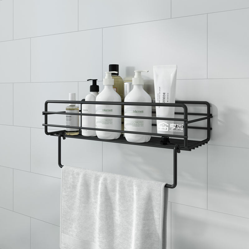 Bathroom toilet kitchen shelf tripod wall hanging toilet toilet storage rack