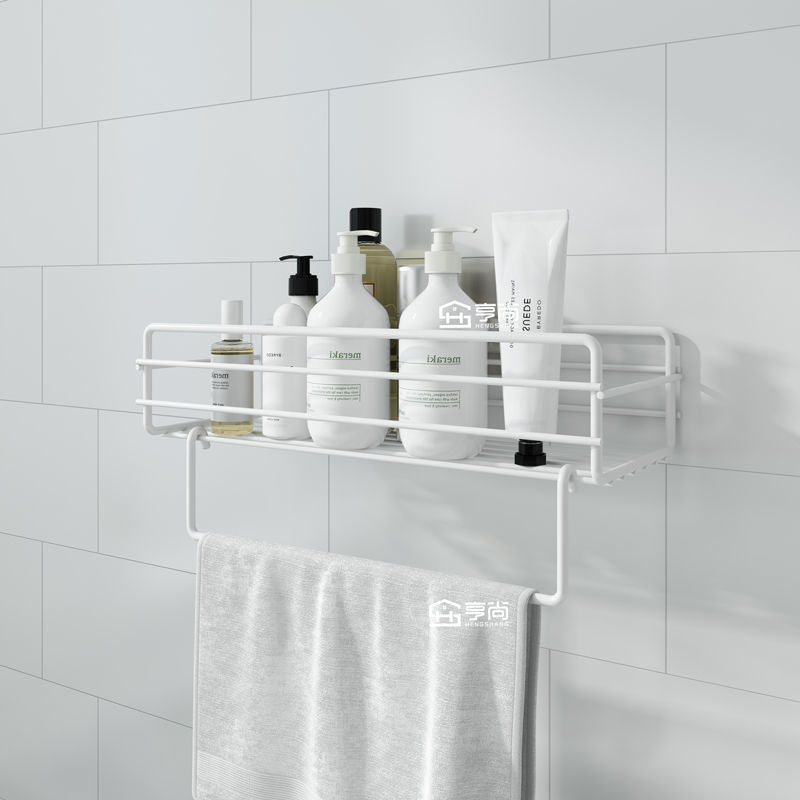 Bathroom toilet kitchen shelf tripod wall hanging toilet toilet storage rack