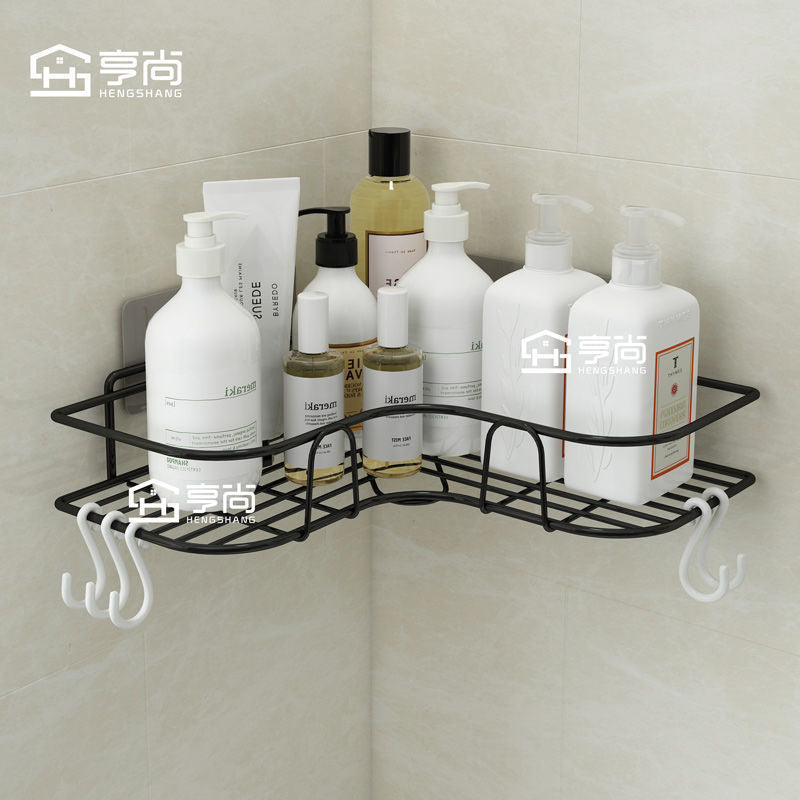 Bathroom toilet kitchen shelf tripod wall hanging toilet toilet storage rack