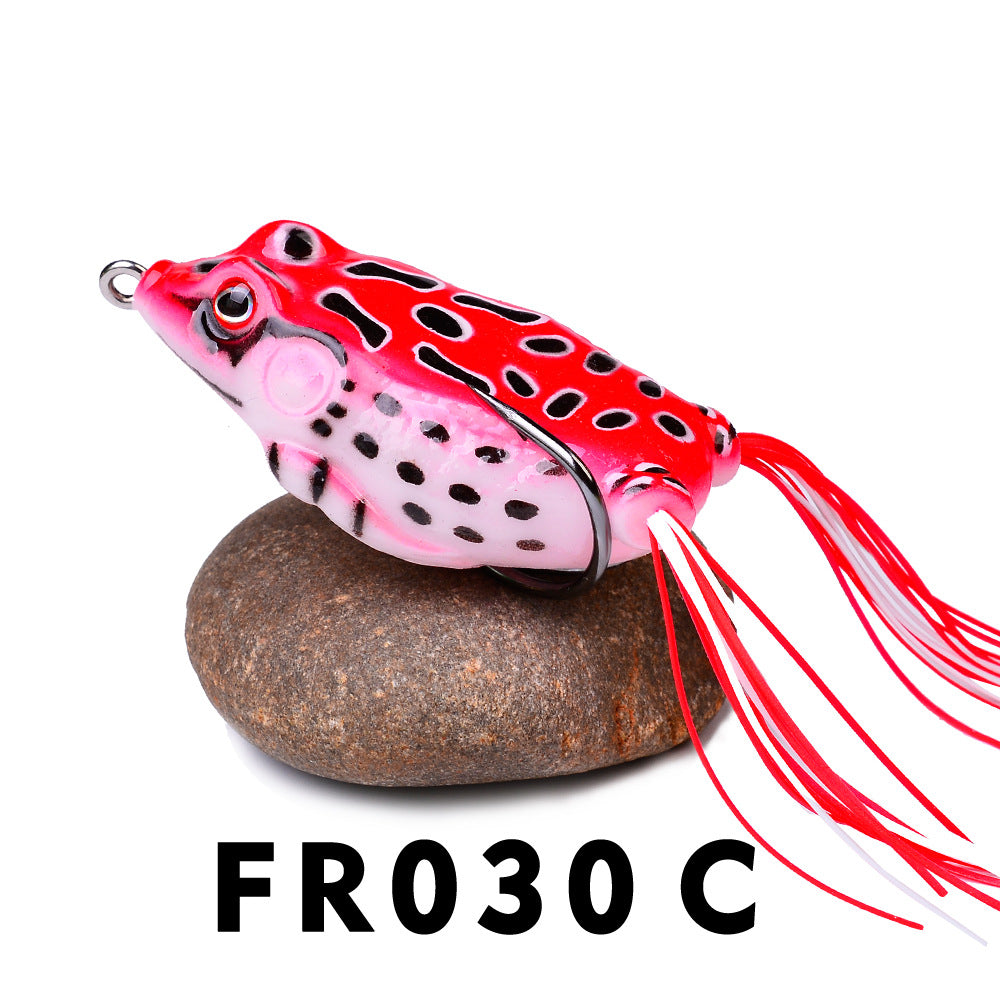 New Lei Frog Luya Fake Bait Simulation Fake Bait Soft Bait Luya Blackfish Bait