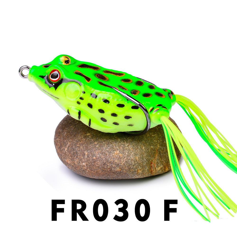 New Lei Frog Luya Fake Bait Simulation Fake Bait Soft Bait Luya Blackfish Bait