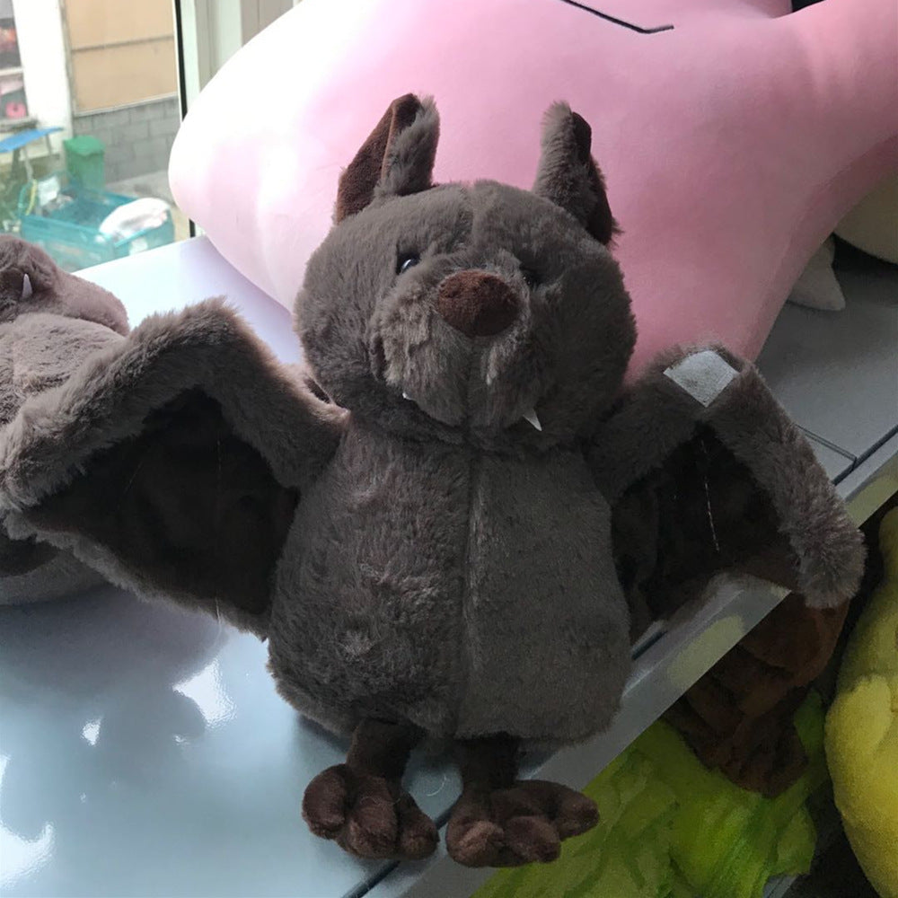 Cross-border explosive cartoon cute bat doll plush toy bat doll net red doll girl gift