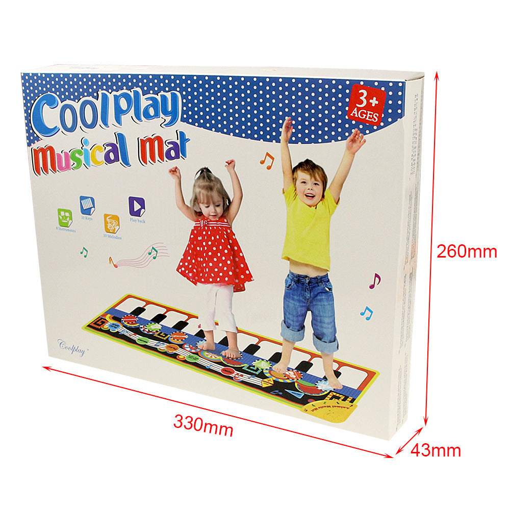 Children's multifunctional music game carpet baby fun finger touch electronic piano educational toy