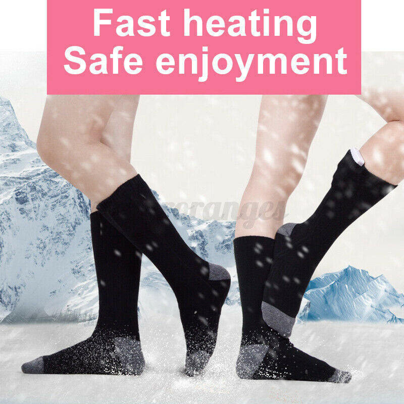 Electric heating socks, heating socks, charging, heating socks, warm feet, artifact to keep warm in winter