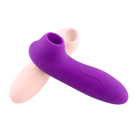 USB charging sucker, vibrating massage stick, female masturbation device, adult products