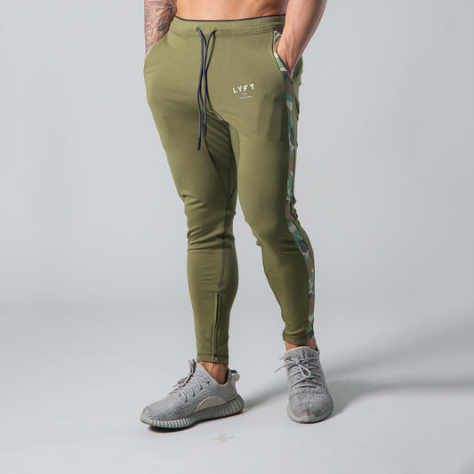 European and American new muscle fitness brothers running cotton trousers casual sports pants