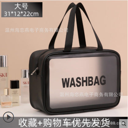 Cosmetic bag super hot ins wind large capacity portable female travel waterproof toiletry storage bag portable