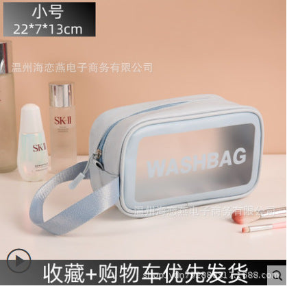 Cosmetic bag super hot ins wind large capacity portable female travel waterproof toiletry storage bag portable