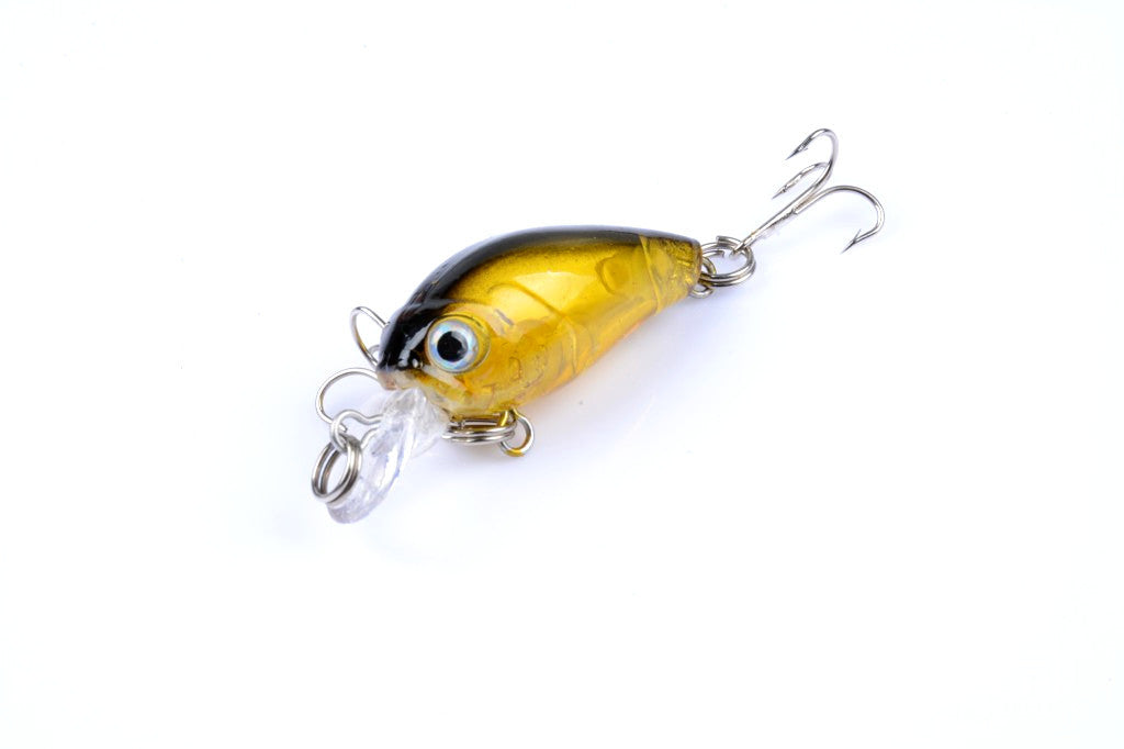 Luya bait mini rock little fat micro object 4.5CM/4G slow noise plastic fake bait bass and mandarin fish hard bait