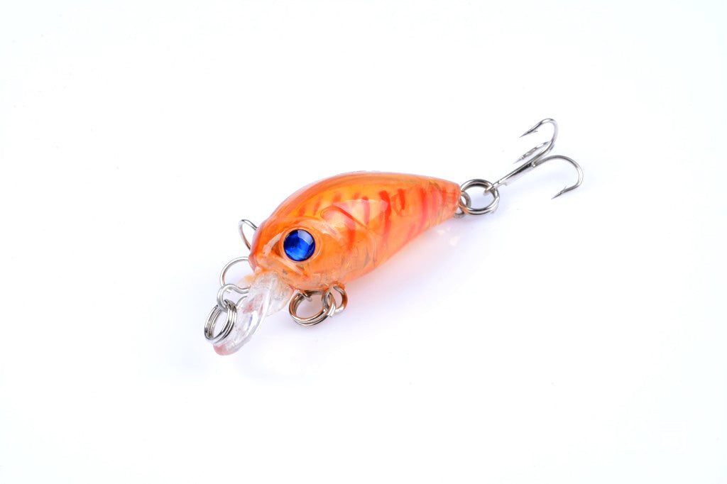 Luya bait mini rock little fat micro object 4.5CM/4G slow noise plastic fake bait bass and mandarin fish hard bait