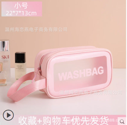 Cosmetic bag super hot ins wind large capacity portable female travel waterproof toiletry storage bag portable