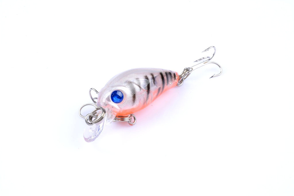 Luya bait mini rock little fat micro object 4.5CM/4G slow noise plastic fake bait bass and mandarin fish hard bait