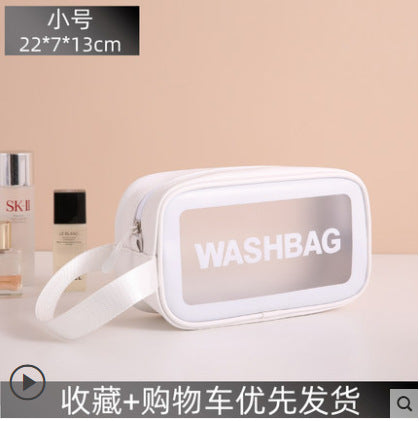 Cosmetic bag super hot ins wind large capacity portable female travel waterproof toiletry storage bag portable