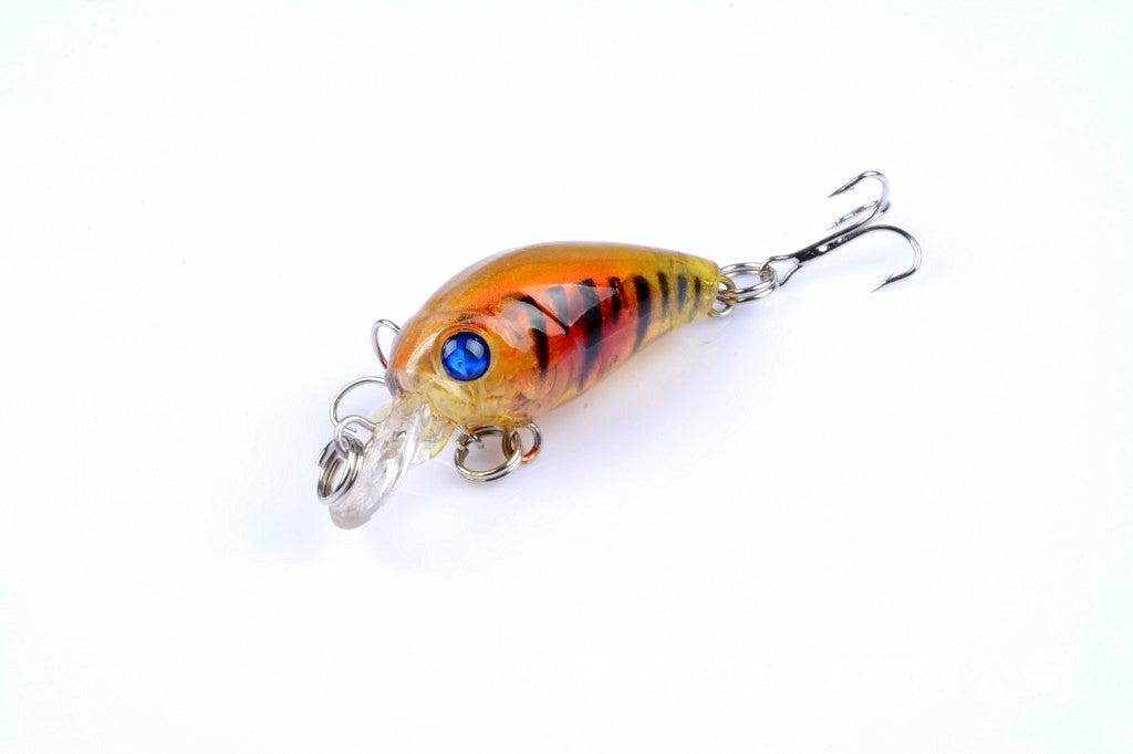 Luya bait mini rock little fat micro object 4.5CM/4G slow noise plastic fake bait bass and mandarin fish hard bait