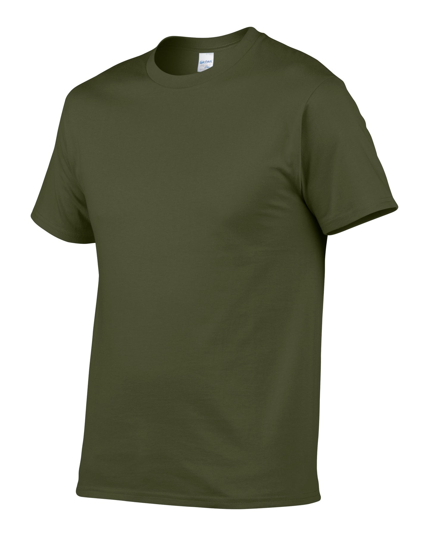 Gildan cotton round neck short-sleeved T-shirt