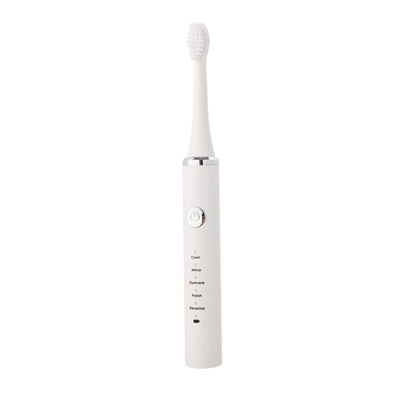 Household electric toothbrush ultrasonic adult couple whitening USB cable charging soft hair automatic toothbrush