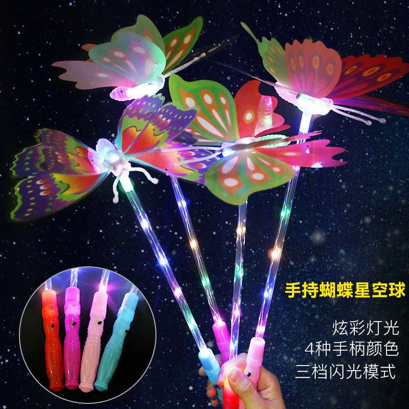 Pig flashing stick, five-pointed star, love stick, led light stick, glowing Christmas gift, toy stall