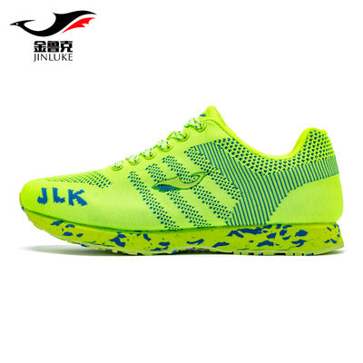 Lightweight breathable non-slip track and field competition long jump shoes male and female students running shoes