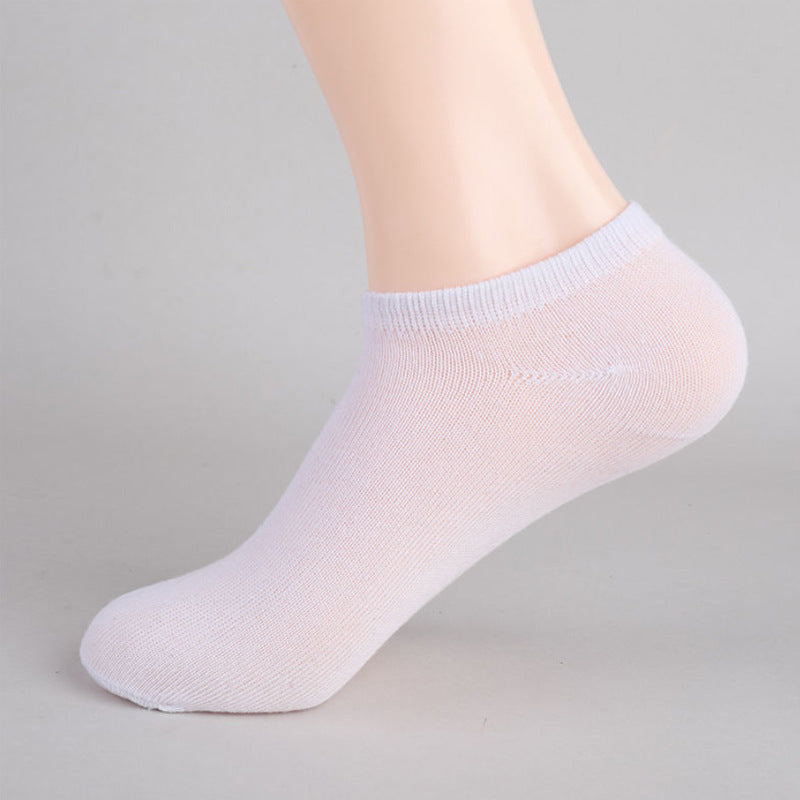 New boat socks men's socks sports sweat-absorbent short tube men and women solid color invisible socks