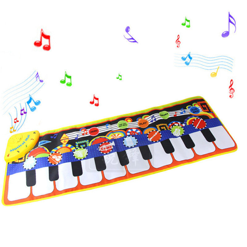 Children's multifunctional music game carpet baby fun finger touch electronic piano educational toy