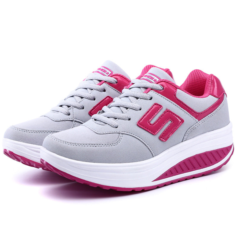 European and American leather breathable fashion trend casual sports shoes