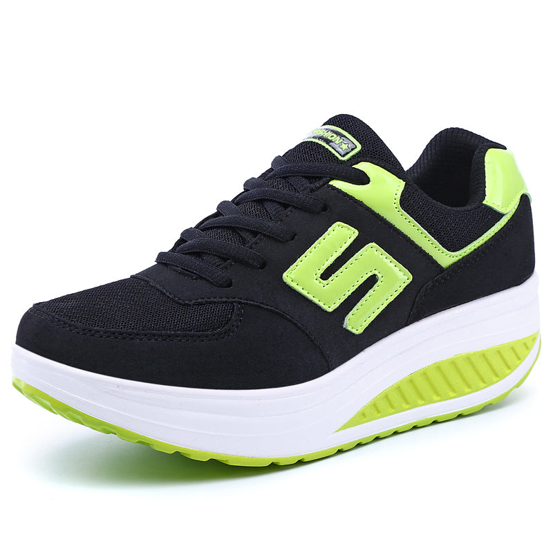 European and American leather breathable fashion trend casual sports shoes