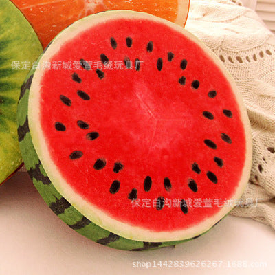 Plush toy creative cute fruit cushion pillow watermelon cushion office sofa creative pillow