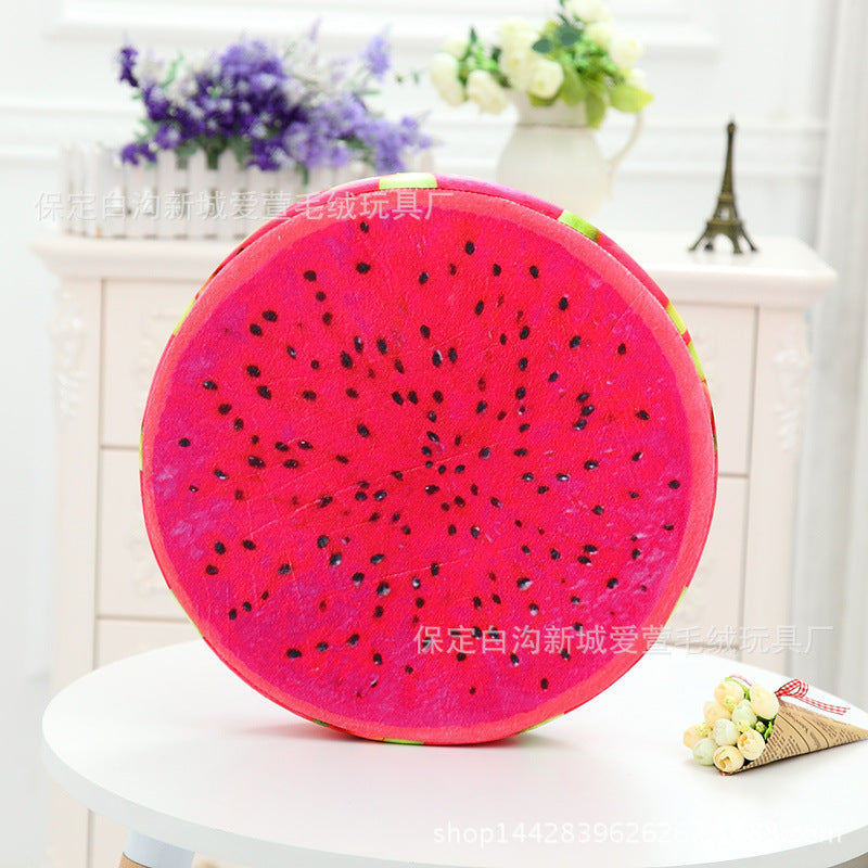 Plush toy creative cute fruit cushion pillow watermelon cushion office sofa creative pillow