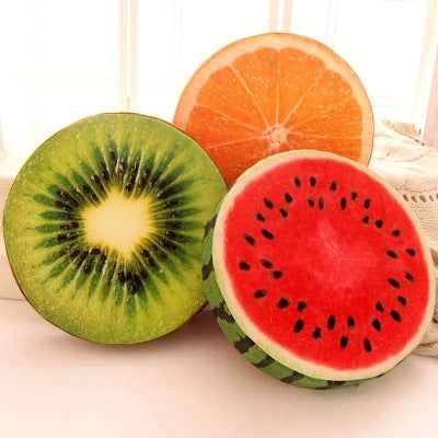 Plush toy creative cute fruit cushion pillow watermelon cushion office sofa creative pillow