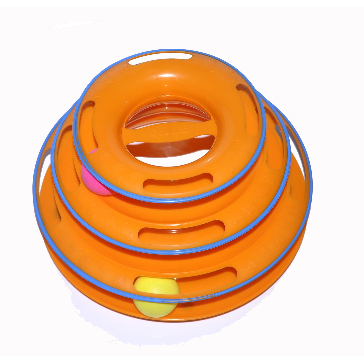 Pet supplies new cat three-layer play plate cat turntable funny cat artifact cat educational toy track ball