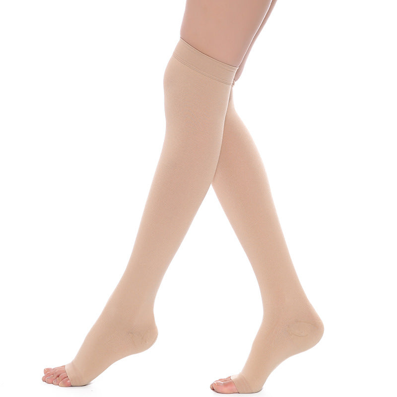Medical health care elastic socks in the tube secondary pressure calf sleeve compression socks nurse swelling anti-varicose