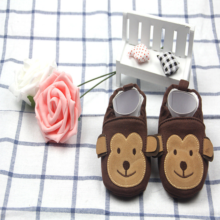 New children's baby toddler shoes cartoon embroidery baby shoes