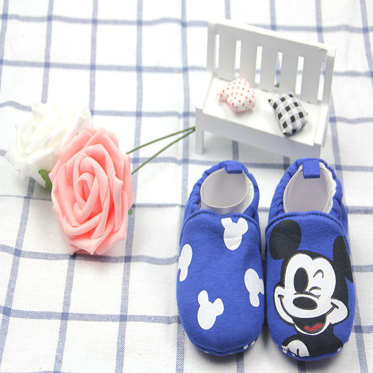 New children's baby toddler shoes cartoon embroidery baby shoes