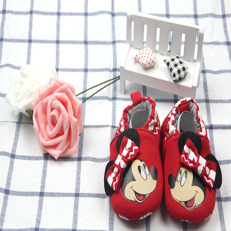 New children's baby toddler shoes cartoon embroidery baby shoes