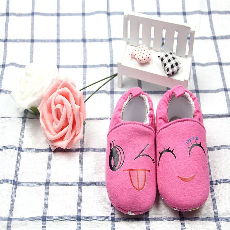 New children's baby toddler shoes cartoon embroidery baby shoes