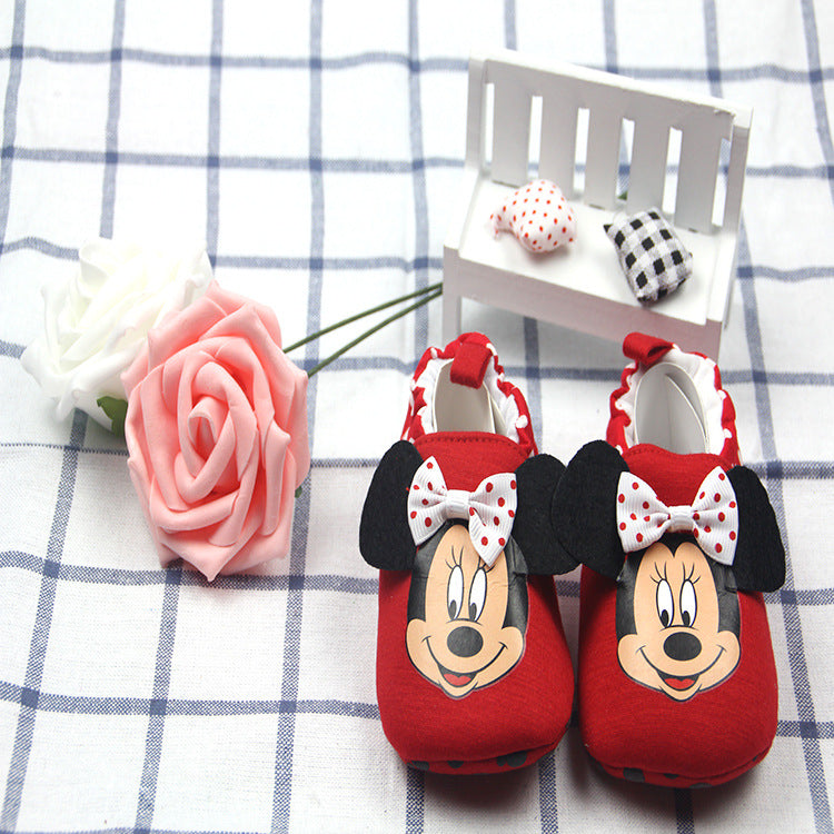 New children's baby toddler shoes cartoon embroidery baby shoes