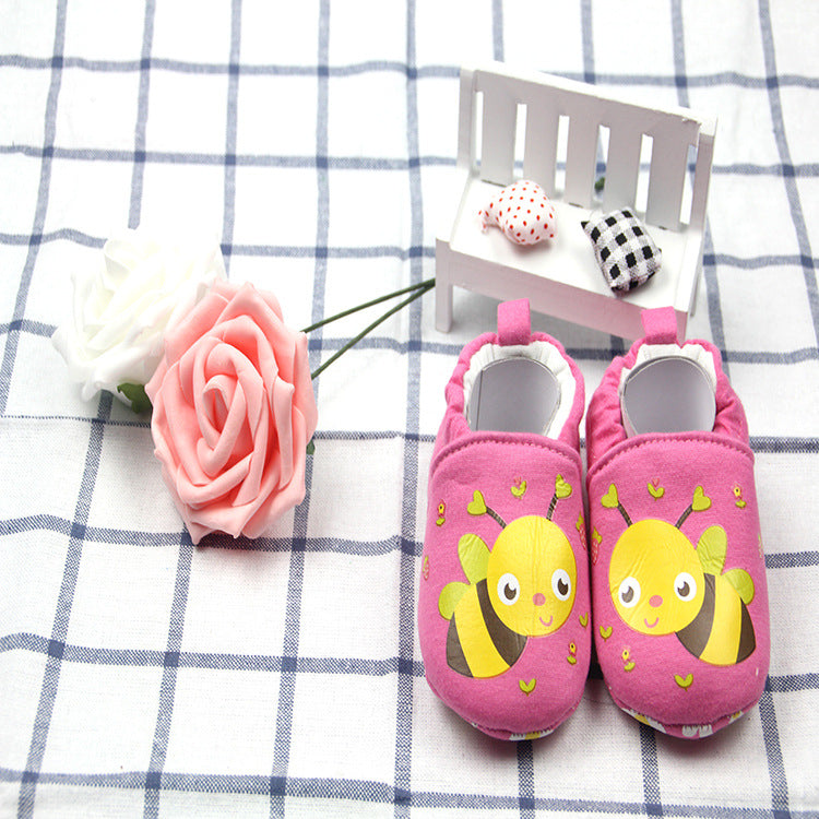 New children's baby toddler shoes cartoon embroidery baby shoes